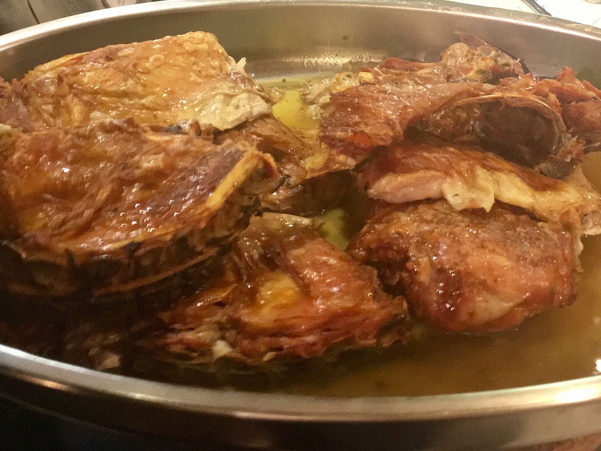 La Rioja trip foodies - Cordero Lechal