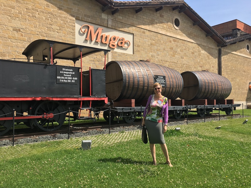 Visiting Bodegas Muga in Haro