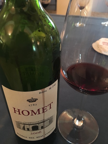 Homet Reserva Bodega del Real Cortijo, red wine, Vinos de Madrid