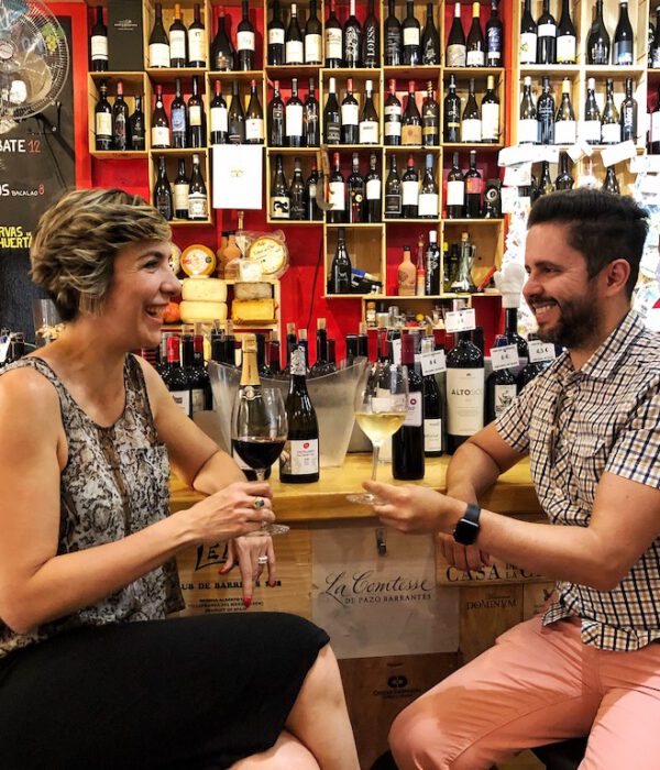 Organic_Spanish wine and Vegan Tapas tour Madrid_colorful_wines