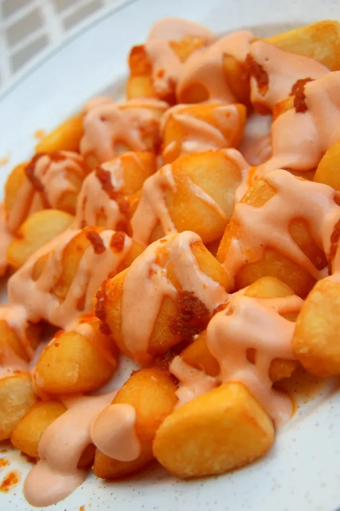 bravas potatoes tapa madrid wine tour 
