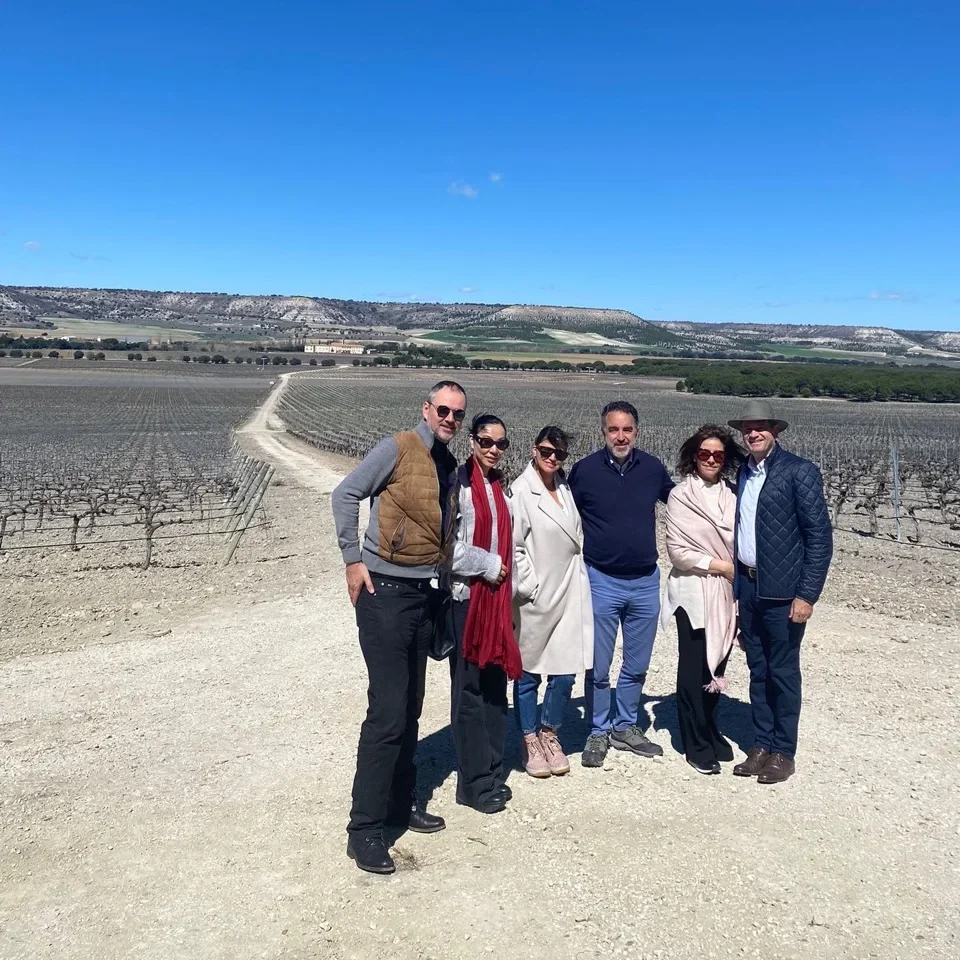 winter wine tour in Ribera del Duero Spain colorful wines