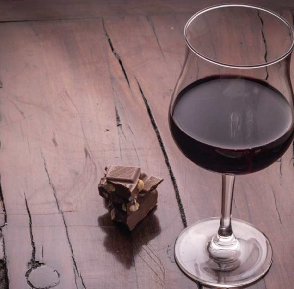 Wine and Chocolate Colorful Wines