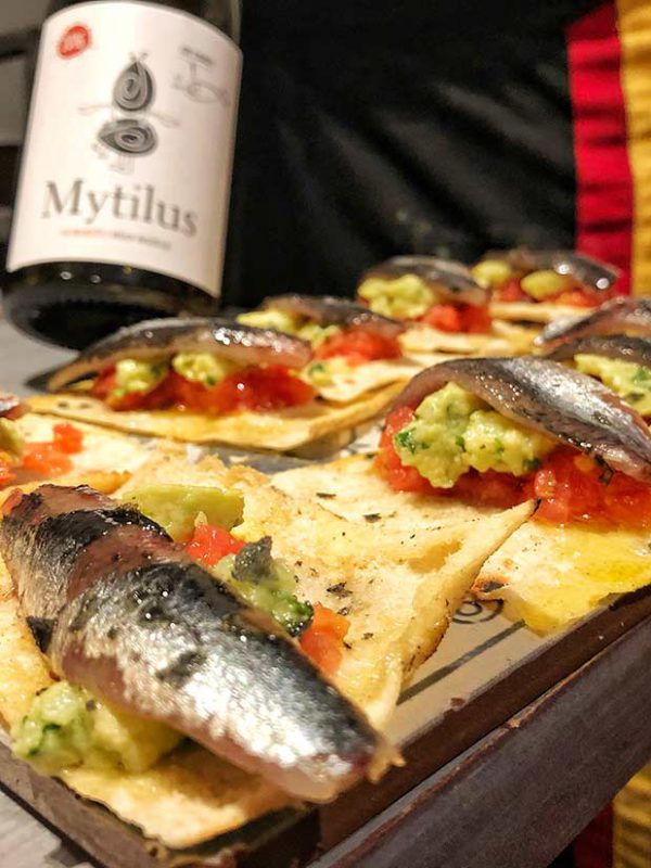 Sardine_and_albariño_wine_pairing_colorful_wines