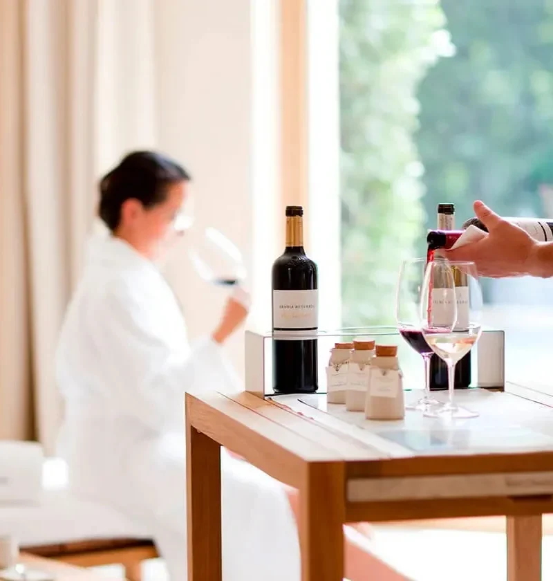 Wine-and-wellness-trip-spain-spa-sommelier_Colorful-wines