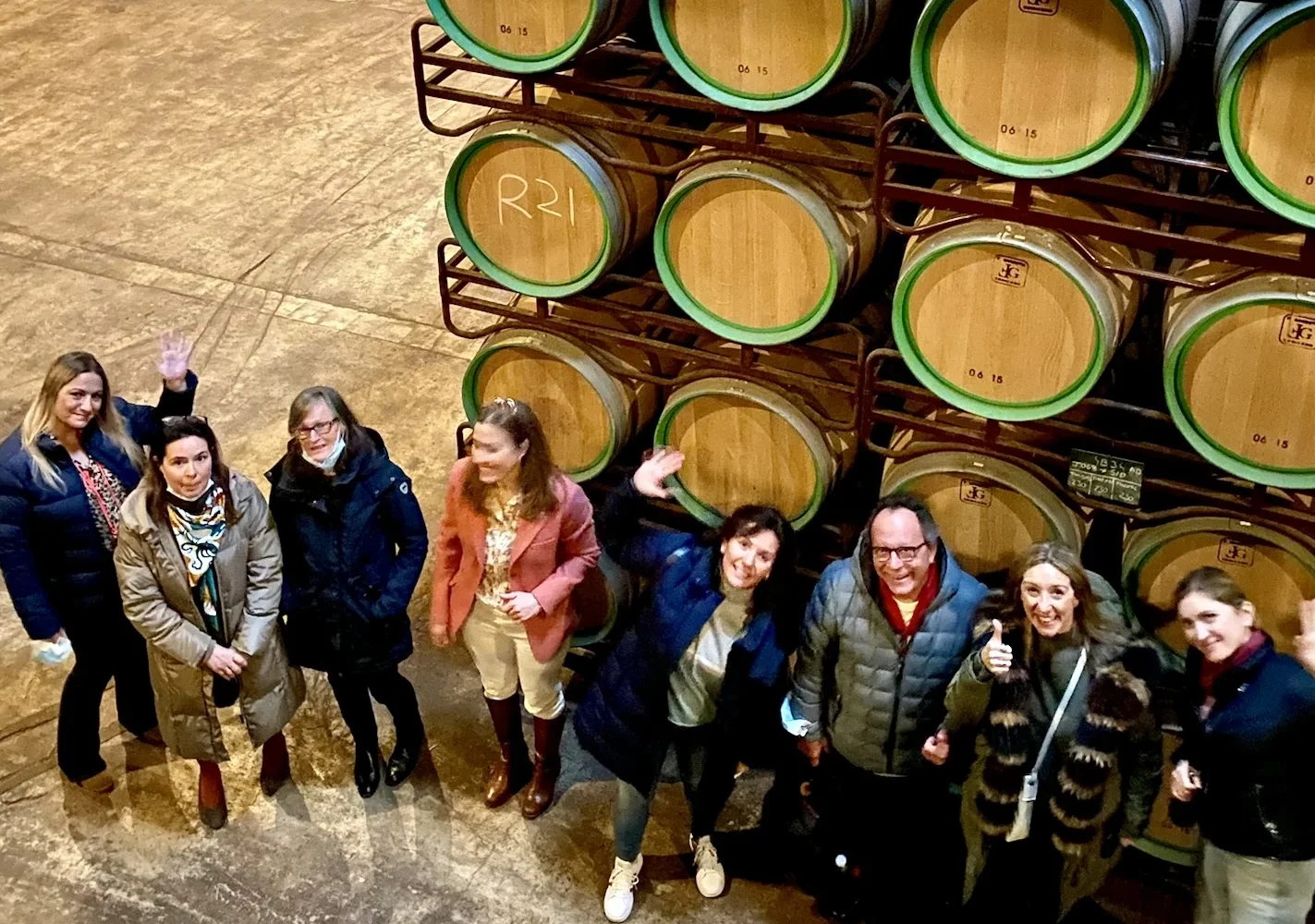 Rioja Wine Tour Barrels Vineyard